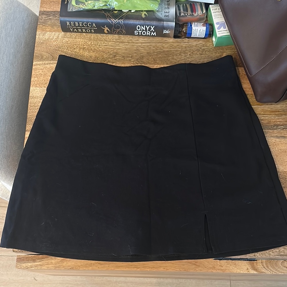 American Eagle Outfitters A-Line Mini Skirt with Slit